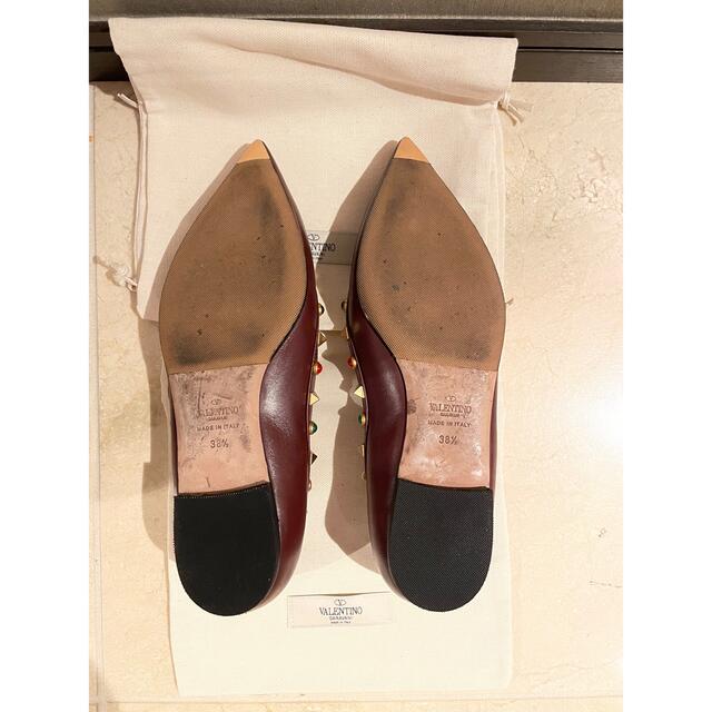 valentino ヴァレンティノ ロックスタッズ バレリナフラットシューズ valentino ヴァレンティノ ロックスタッズ バレリナフラットシューズ
