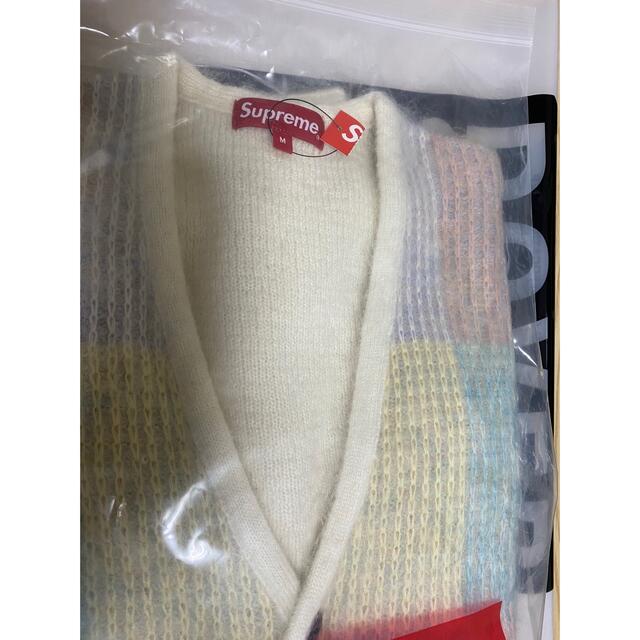 supreme Brushed Grid Cardigan カーディガン M | www.innoveering.net