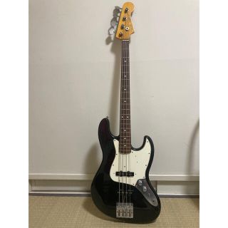 フェンダー(Fender)のFender JAPAN ジャズベース　ブラック(エレキベース)