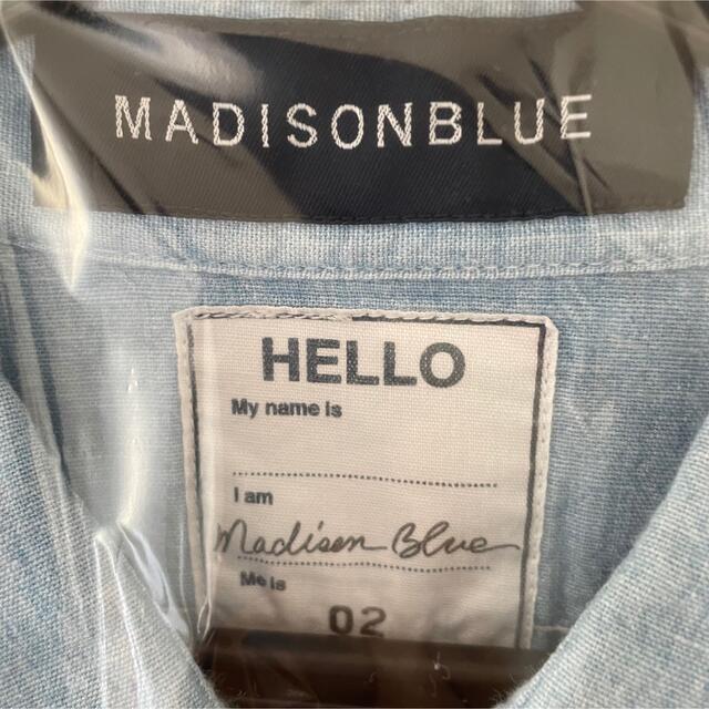 MADISONBLUE(マディソンブルー)のマディソンブルー  シャンブレー　シャツ　02 レディースのトップス(シャツ/ブラウス(長袖/七分))の商品写真