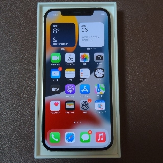 Apple - 【新品】iPhone 12 128GB ホワイト