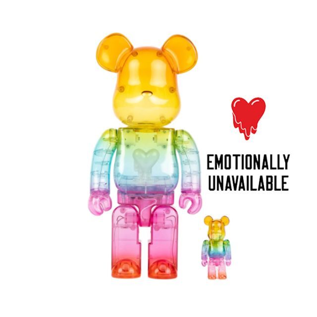 MCTEMOTIONALLY UNAVAILABLE BE@RBRICK 400％