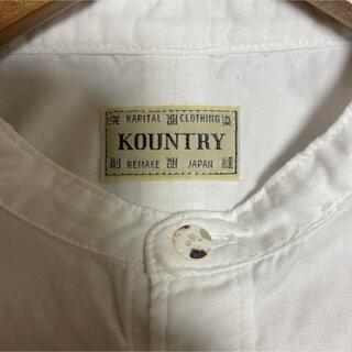 キャピタル/KAPTAL/Kountry/フレイムシャツ/Flame shirt