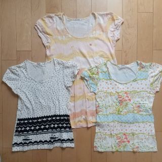 フランシュリッペ(franche lippee)のユニクロ フランシュリッペ トップス チュニック 3枚(Tシャツ(半袖/袖なし))