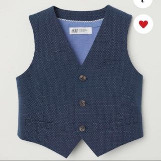 エイチアンドエム(H&M)のコットンスーツベストEUR104(ドレス/フォーマル)