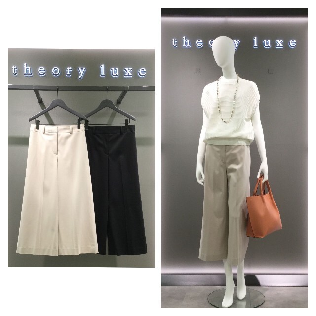 ☆専用☆　theory luxe☆ウォッシャブルパンツクロップドパンツ