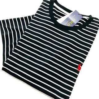 ポロラルフローレン(POLO RALPH LAUREN)の旬でキュンなストライプ♡新品 ラルフローレン コットンTEE XL(Tシャツ(半袖/袖なし))