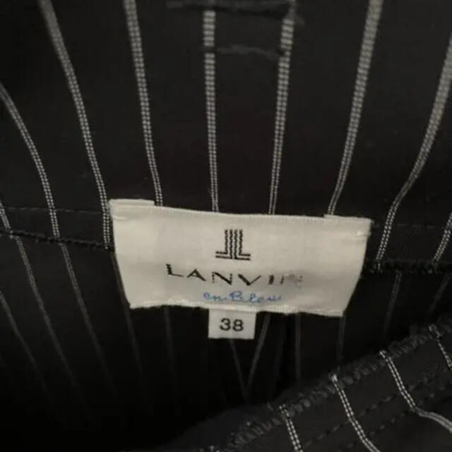 LANVIN en Bleu(ランバンオンブルー)のランバンオンブルー　ワイドパンツ　38 レディースのパンツ(その他)の商品写真