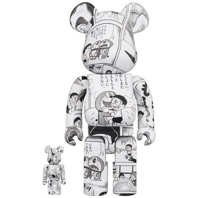 新品未使用 BE@RBRICK ドラえもん コミック Ver. 100％＆400エンタメ/ホビー