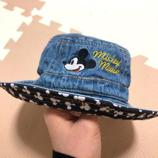 ディズニー(Disney)のキッズ　帽子（サイズ50㎝）(帽子)