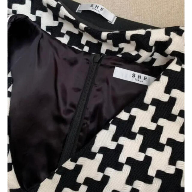 she tokyoシートーキョー els houndstooth 美品 - recantolarfeliz.com.br