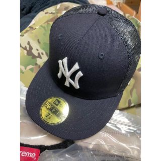 ニューエラー(NEW ERA)のニューエラ ヤンキース ネイビー 7 1/2 NEWERA キャップ (キャップ)