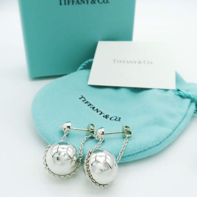 Tiffany & Co.(ティファニー)の極希少 ティファニー ハードウェア ボルト ダブル ドロップ ピアス DH44 レディースのアクセサリー(ピアス)の商品写真
