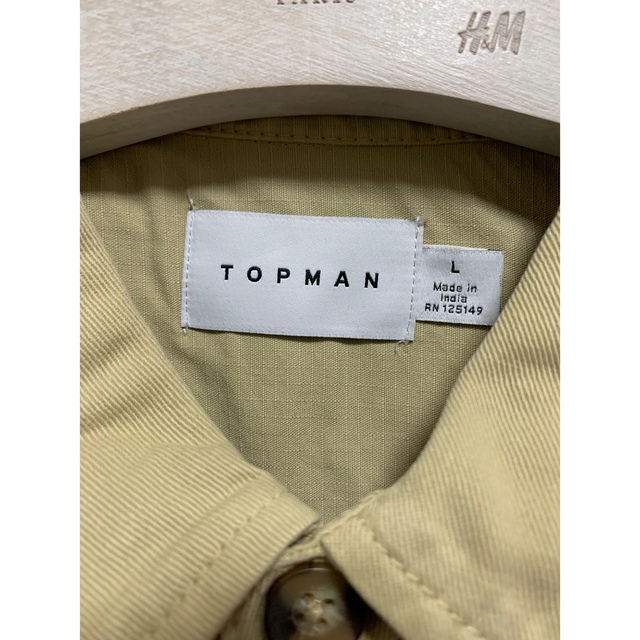 TOPMAN(トップマン)のTOPMAN シャツジャケット メンズのトップス(シャツ)の商品写真