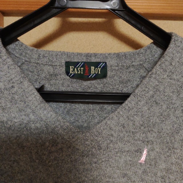 EASTBOY(イーストボーイ)のEASTBOY　グレー　セーター レディースのトップス(ニット/セーター)の商品写真