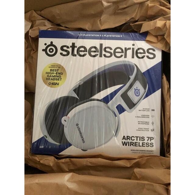 SteelSeries Arctis 7P ワイヤレス ゲーミングヘッドセット-