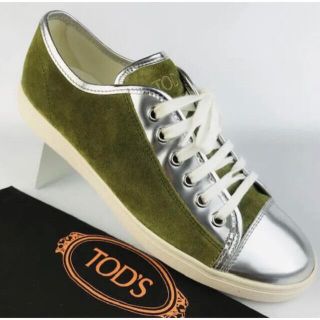 トッズ(TOD'S)の極美品★トッズ★スエードレザー　スニーカー(38)(スニーカー)