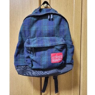 マンハッタンポーテージ(Manhattan Portage)の土日限定価格！マンハッタンポーテージ　バックパック　ブラックウォッチ柄(リュック/バックパック)