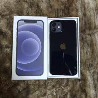 ［新品未使用品］iPhone 12 ブラック 64 GB SIMフリー(スマートフォン本体)