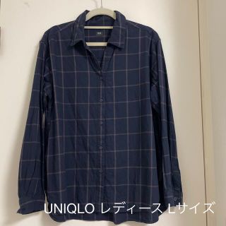 ユニクロ(UNIQLO)のUNIQLO レディース ライトフランネルチェックシャツ(シャツ/ブラウス(長袖/七分))