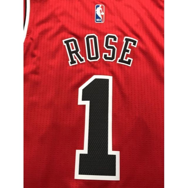 美品 NBA BULLS デリック・ローズ ROSE #1 ブルズ　ユニフォーム