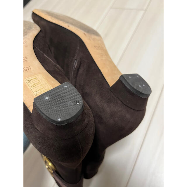Gucci - ショートブーツ / GUCCI(グッチ)/ スエード / 茶色 / 23.5cmの