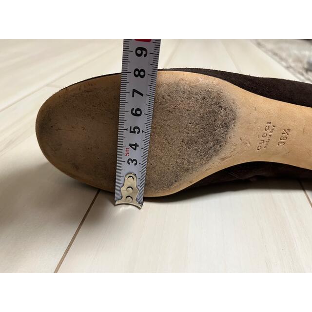 Gucci - ショートブーツ / GUCCI(グッチ)/ スエード / 茶色 / 23.5cmの