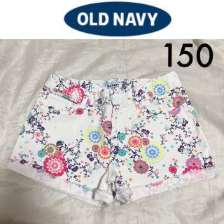 エイチアンドエム(H&M)の１回着☆OLD NAVYデニムショートパンツ150ボタニカルH&MユニクロGAP(パンツ/スパッツ)