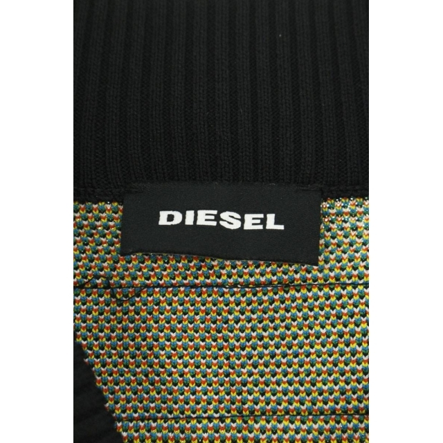 DIESEL(ディーゼル)のディーゼル ジップアップニットブルゾン メンズ L メンズのジャケット/アウター(ブルゾン)の商品写真