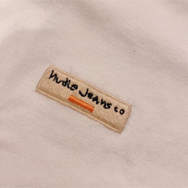 Nudie Jeans(ヌーディジーンズ)のケイ様専用！【nudie jeans】新品/ユニセックスロゴTシャツ白 メンズのトップス(Tシャツ/カットソー(半袖/袖なし))の商品写真