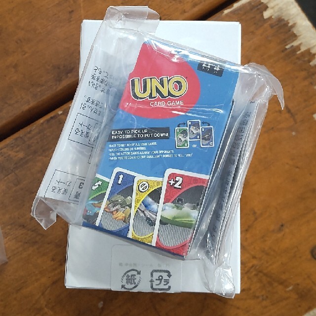 UNO(ウーノ)のミニ  UNOカードゲーム  新品未開封 エンタメ/ホビーのテーブルゲーム/ホビー(トランプ/UNO)の商品写真