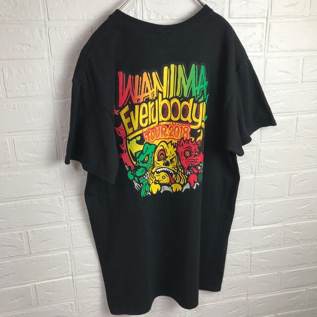 GILDAN(ギルタン)のWANIMA ワニマ 2018年ツアー Tシャツ バンドT 古着 メンズのトップス(Tシャツ/カットソー(半袖/袖なし))の商品写真