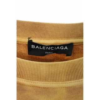ブリーチ Balenciaga ブリーチ加工HOMME刺繍オーバーサイズスウェット 
