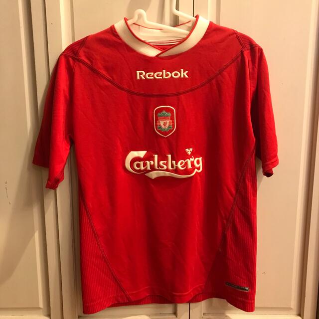 Reebok(リーボック)のLiverpool FC リバプールFC 2002-03 03-04ユニフォーム スポーツ/アウトドアのサッカー/フットサル(ウェア)の商品写真