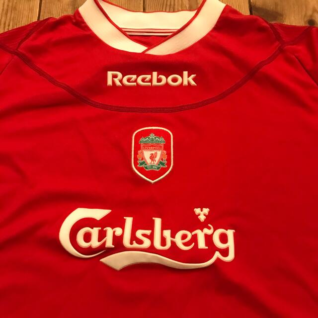 Reebok(リーボック)のLiverpool FC リバプールFC 2002-03 03-04ユニフォーム スポーツ/アウトドアのサッカー/フットサル(ウェア)の商品写真