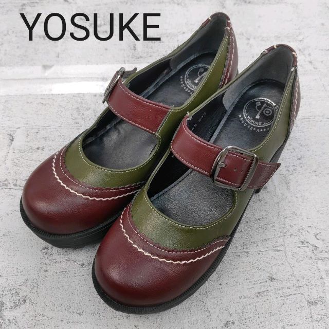 YOSUKE(ヨースケ)のYOSUKE　ヨースケ　厚底ストラップシューズ レディースの靴/シューズ(ローファー/革靴)の商品写真