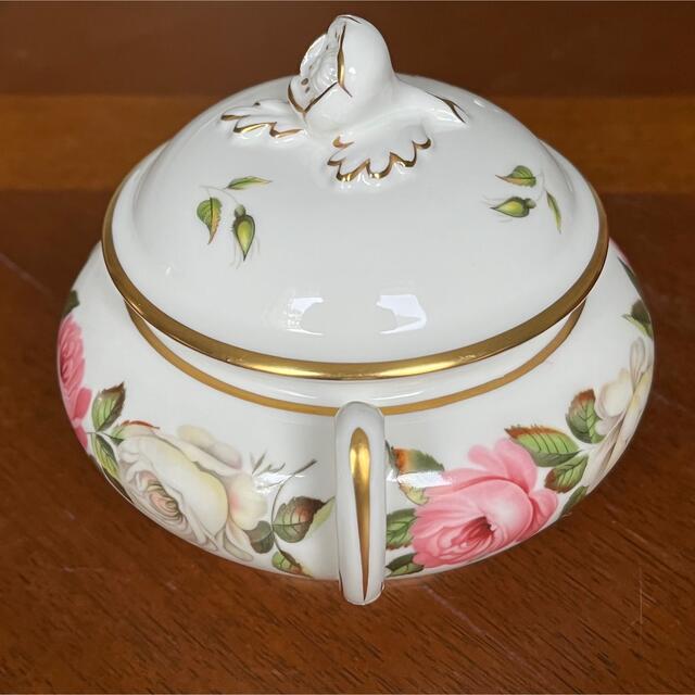 Royal Worcester(ロイヤルウースター)の【レア美品】ロイヤルウースター★ロイヤルガーデン★シュガー＆クリーマー インテリア/住まい/日用品のキッチン/食器(食器)の商品写真