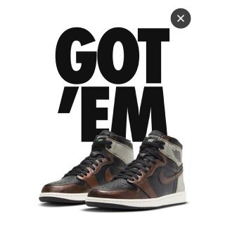 AIR JORDAN1 RETRO HI OG last shadow 28cm