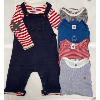 プチバトー(PETIT BATEAU)の専用ページ　プチバトー　ロンパースまとめて☆(ロンパース)