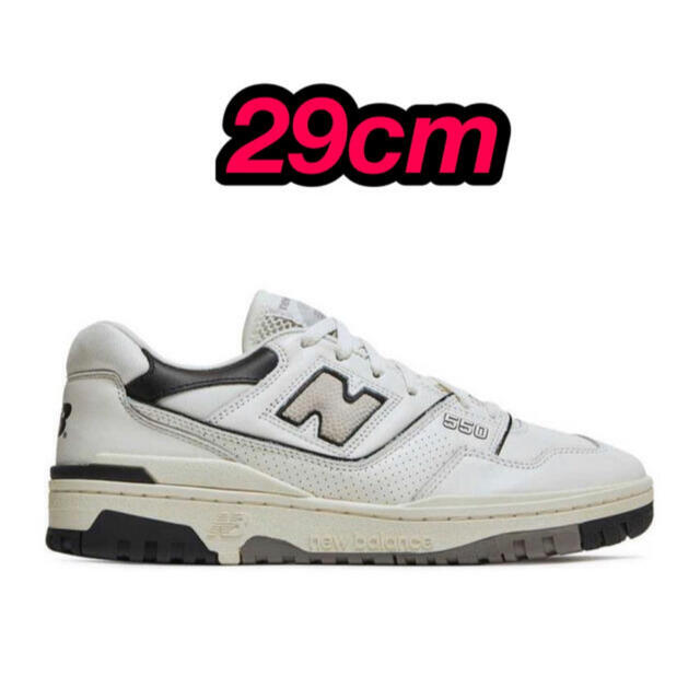 29cm 新品 未試着 New Balance BB550 BB550LWTスニーカー