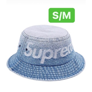 シュプリーム(Supreme)のSupreme Fade Jacquard Denim Crusher Blue(ハット)