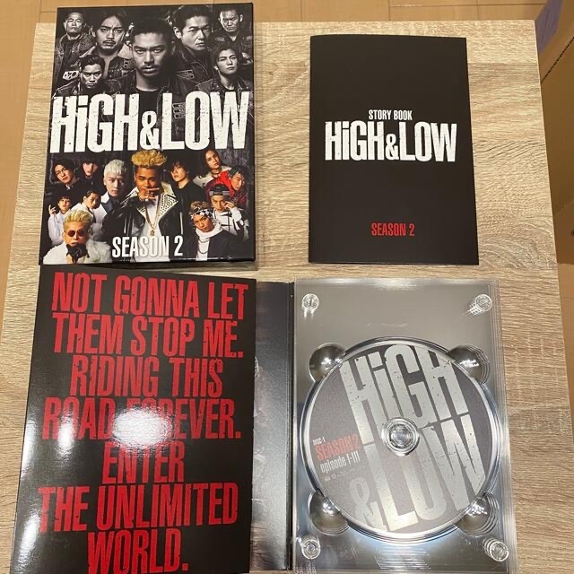 HiGH&LOW Blu-ray セット エンタメ/ホビーのDVD/ブルーレイ(TVドラマ)の商品写真