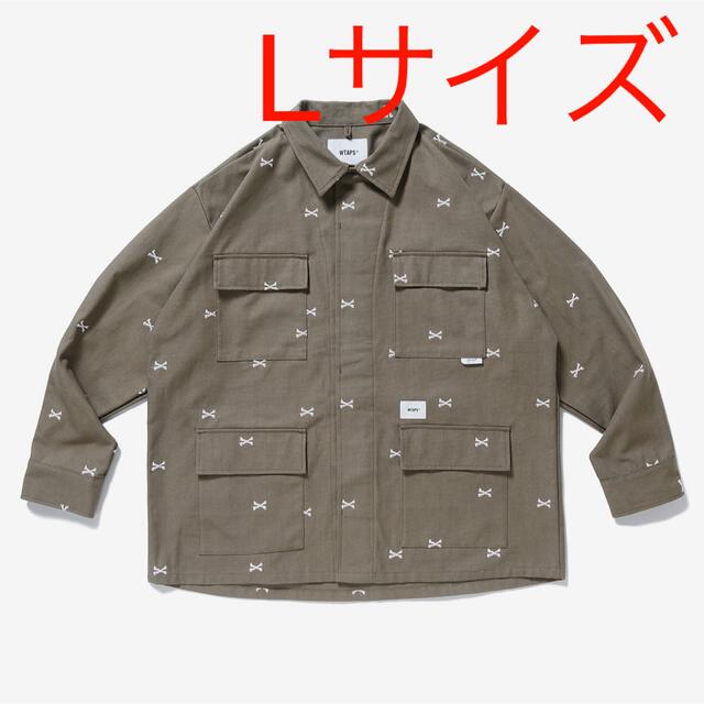 独創的 W)taps クロスボーン ジャングルシャツ JUNGLE WTAPS 22SS