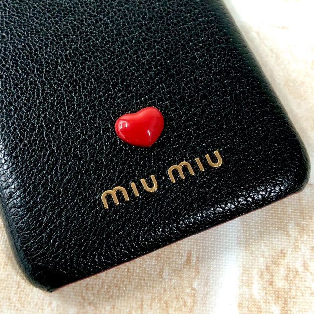 miumiu(ミュウミュウ)の限定価格★miumiu iPhone X XS ケース 新品 稀少 未使用 スマホ/家電/カメラのスマホアクセサリー(iPhoneケース)の商品写真