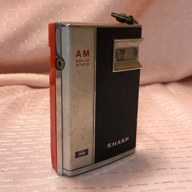 SHARP(シャープ)のシャープ BP-102J 6石トランジスターポケット型ラジオ 1967年製 スマホ/家電/カメラのオーディオ機器(ラジオ)の商品写真