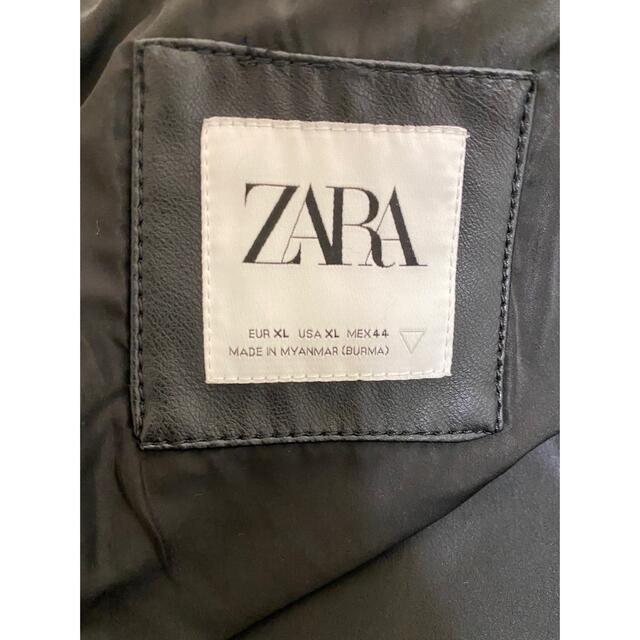 ZARA(ザラ)のZARA ライダースジャケット メンズのジャケット/アウター(ライダースジャケット)の商品写真