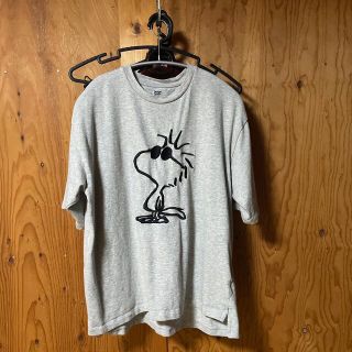 グラニフ(Design Tshirts Store graniph)のグラニフTシャツ/ウッドストックサングラス(ピーナッツ)(Tシャツ(半袖/袖なし))