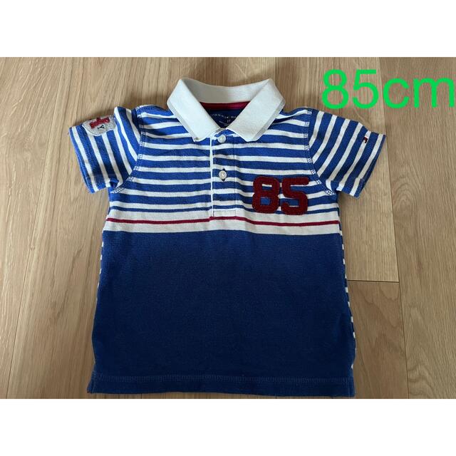 TOMMY HILFIGER(トミーヒルフィガー)のトミーヒルフィガー 75cm 80cm  85cm 半袖 ポロシャツ キッズ/ベビー/マタニティのベビー服(~85cm)(Ｔシャツ)の商品写真