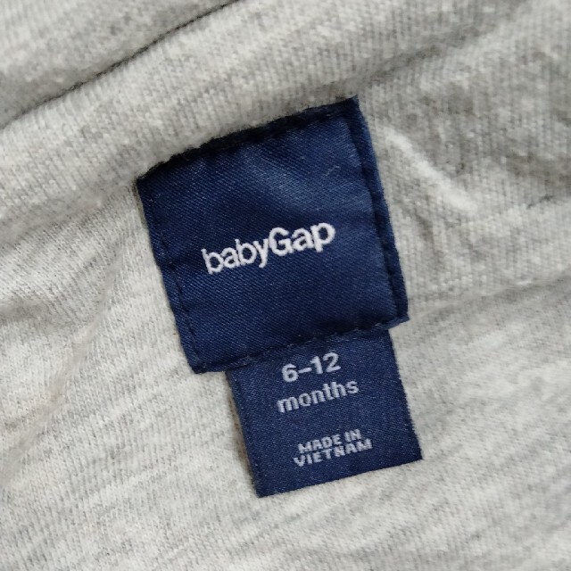 babyGAP(ベビーギャップ)のbabyGap カバーオール　キルト生地　くまみみ キッズ/ベビー/マタニティのベビー服(~85cm)(カバーオール)の商品写真