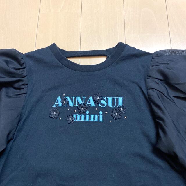 ANNA SUI mini(アナスイミニ)の【ご専用】ANNA SUImini 140【極美品】♡ボリューム袖♡ キッズ/ベビー/マタニティのキッズ服女の子用(90cm~)(Tシャツ/カットソー)の商品写真